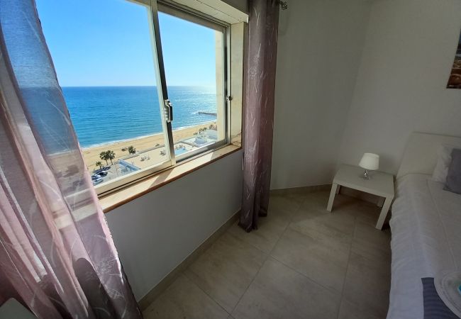 Apartamento em Quarteira - T1 Torre Azul 11 VISTA MAR FABULOSO PÔR DO SOL WI-