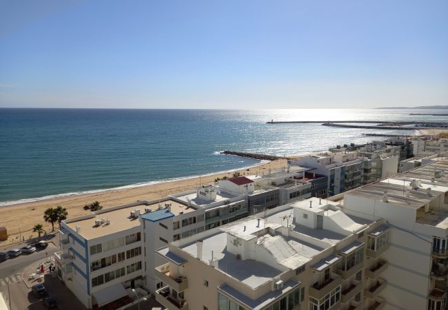 Apartamento em Quarteira - T1 Torre Azul 11 VISTA MAR FABULOSO PÔR DO SOL WI-