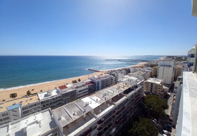 Apartamento em Quarteira - T1 Torre20 14D VISTA  MAR FANTÁSTICA 80M PRAIA 4 P