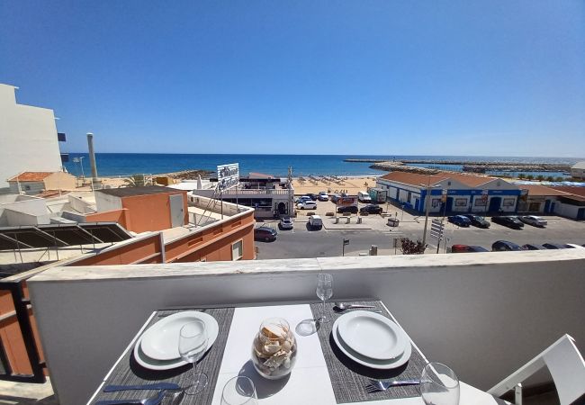 Apartamento em Quarteira - T2 Gaveto Vista Mar&Frente Praia