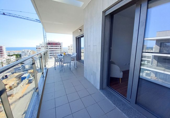 Apartamento em Quarteira - T3 Alto Forte -Vista Mar,Ar Condicionado,Garagem