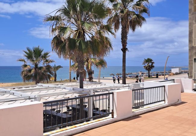 Apartamento em Quarteira - T1 Vista Mar Deslumbrante Atlantida A/C e garagem