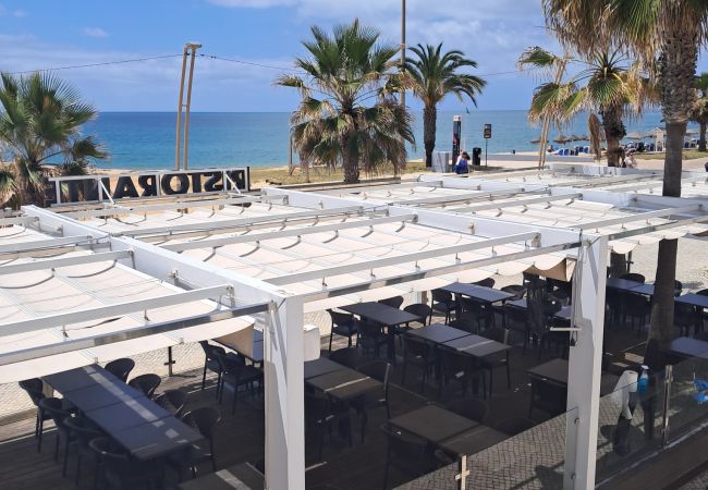 Apartamento em Quarteira - T1 Vista Mar Deslumbrante Atlantida A/C e garagem