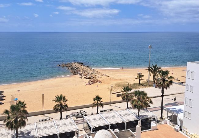 Apartamento em Quarteira - T1 Vista Mar Deslumbrante Atlantida A/C e garagem