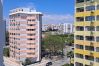 Apartamento em Quarteira - T1 Vista Mar Deslumbrante Atlantida A/C e garagem