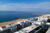 Apartment in Quarteira - T1 CONFORTO VISTA MAR A/C 80M PRAIA & WIFI