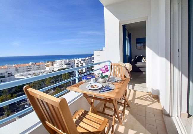 Appartement à Quarteira - T1 Colina Ferias 8C FAMILIA ,A/C & VISTA MAR C/ GA