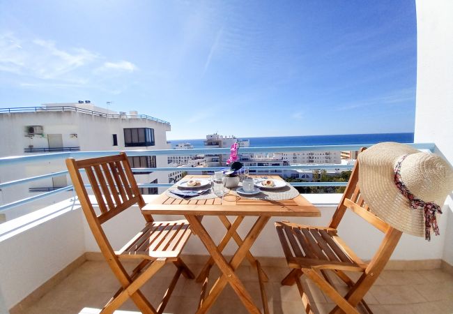 Appartement à Quarteira - T1 Colina Ferias 8C FAMILIA ,A/C & VISTA MAR C/ GA