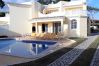 Villa à Vilamoura - V3 Villa Rosada  PISCINA, JARDIM E CAMPOS DE GOLF
