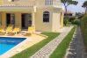 Villa à Vilamoura - V3 Villa Rosada  PISCINA, JARDIM E CAMPOS DE GOLF