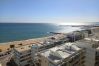 Appartement à Quarteira - T1 Torre Azul 11 VISTA MAR FABULOSO PÔR DO SOL WI-