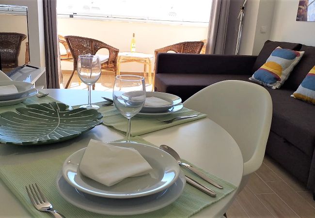 Appartement à Quarteira - T1 Mira Praia 7 50M PRAIA VISTA MAR WI-FI 4 PESSOA