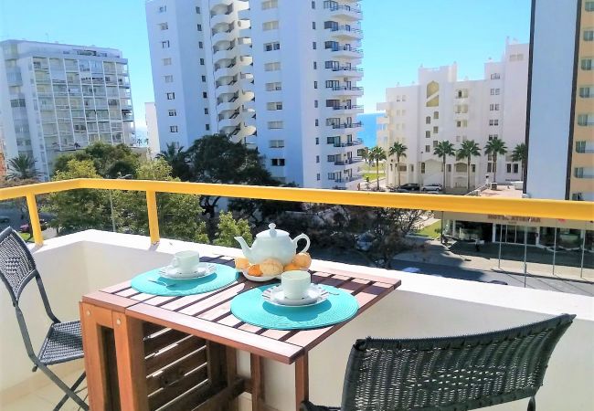 Appartement à Quarteira - T1 SOL 200M PRAIA VISTA MAR & Wi-Fi