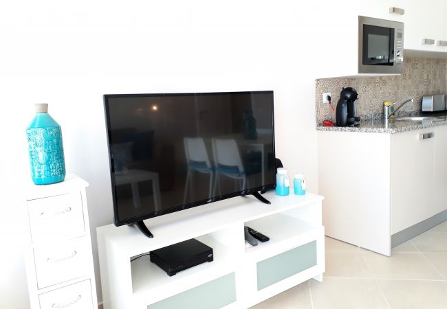 Appartement à Quarteira - T1 Praiamar FRENTE MAR A/C ESTACIONAMENTO WIFI