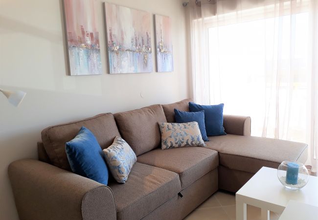 Appartement à Quarteira - T1 Praiamar FRENTE MAR A/C ESTACIONAMENTO WIFI