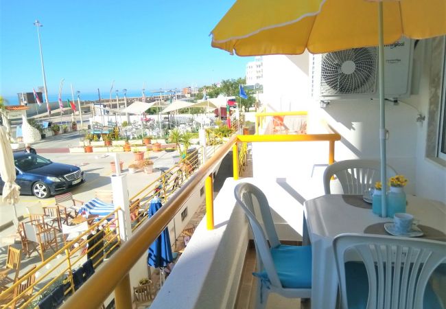 Appartement à Quarteira - T1 Praiamar FRENTE MAR A/C ESTACIONAMENTO WIFI