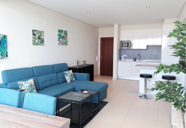Appartement à Quarteira - T1 CONFORTO E VISTA MAR A/C 80M PRAIA-16B& WIFI