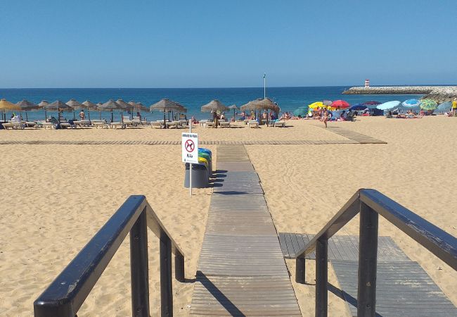 Appartement à Quarteira - T2 Gaveto Vista Mar&Frente Praia