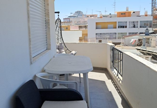 Appartement à Quarteira - T2 Gaveto 3ºpiso Vista Mar&Frente Praia