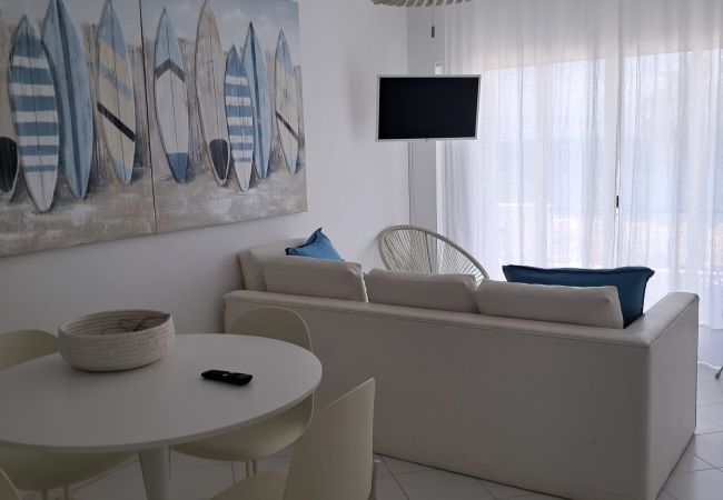 Appartement à Quarteira - T2 AZUL ACOLHEDOR FRENTE MAR