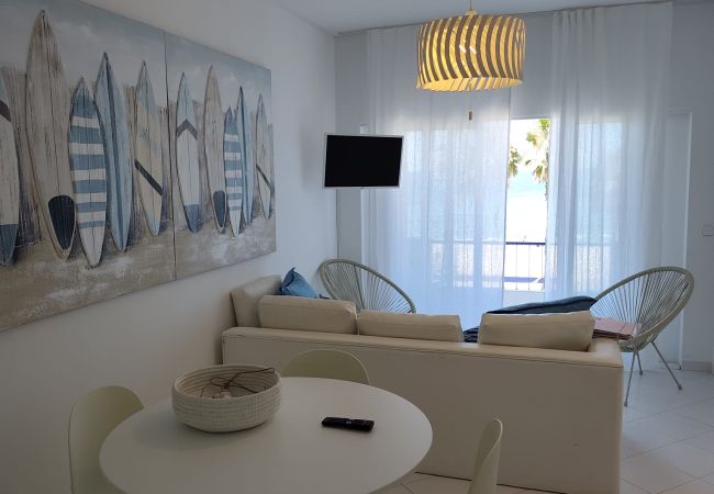 Appartement à Quarteira - T2 AZUL ACOLHEDOR FRENTE MAR
